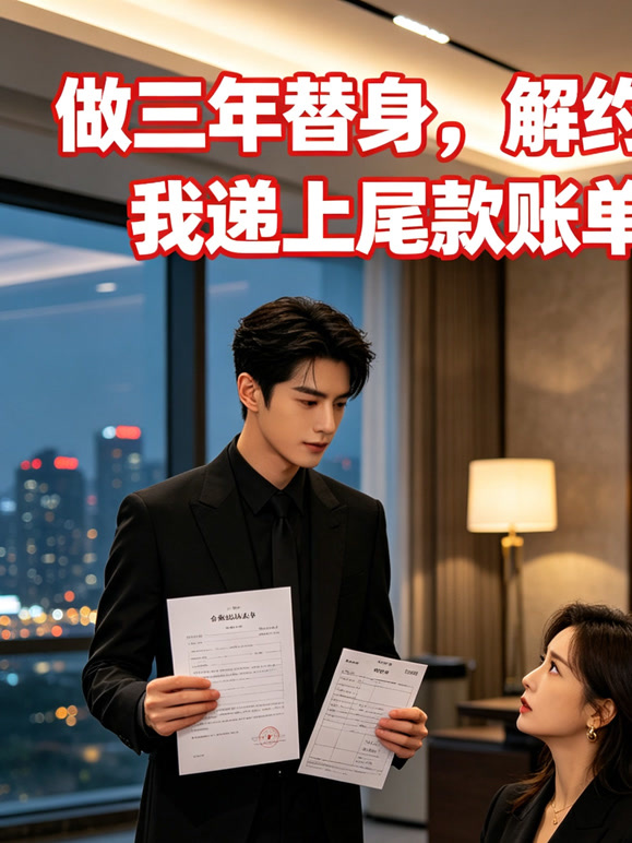做三年替身，解约时我递上尾款账单