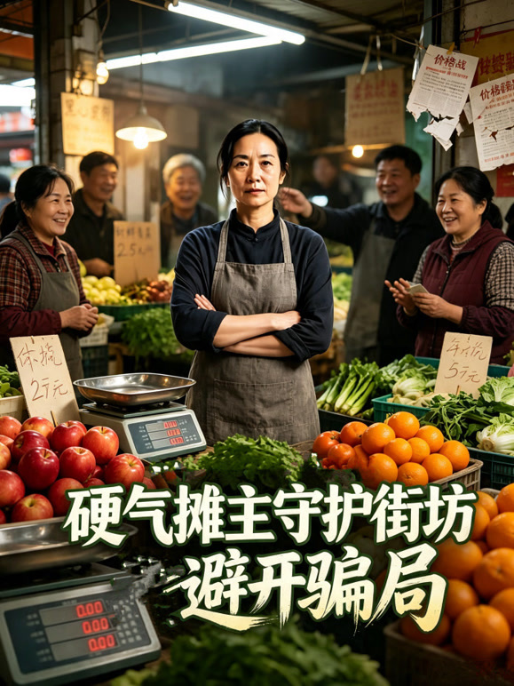 硬气摊主守护街坊避开骗局