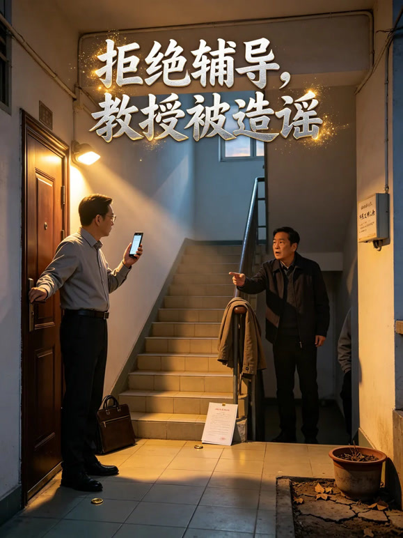 拒绝辅导，教授被造谣