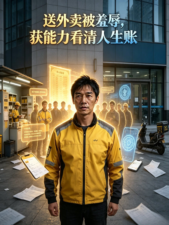 送外卖被羞辱，获能力看清人生账