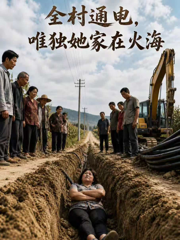 全村通电，唯独她家在火海