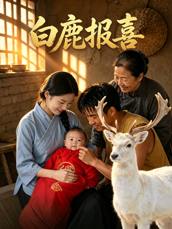 白鹿报喜