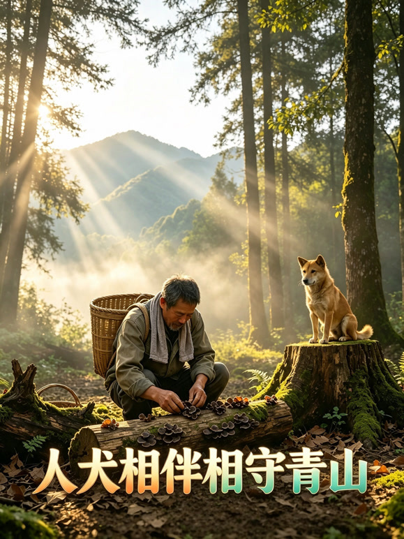 人犬相伴相守青山