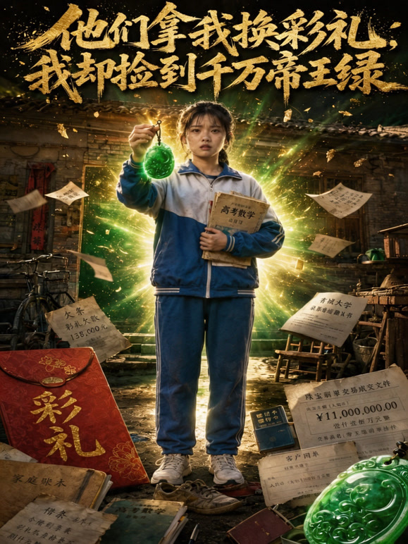 他们拿我换彩礼，我却捡到千万帝王绿