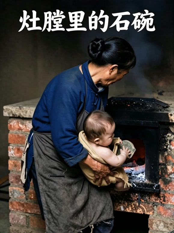 灶膛里的石碗