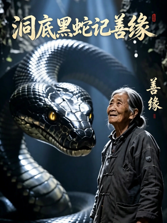 洞底黑蛇记善缘