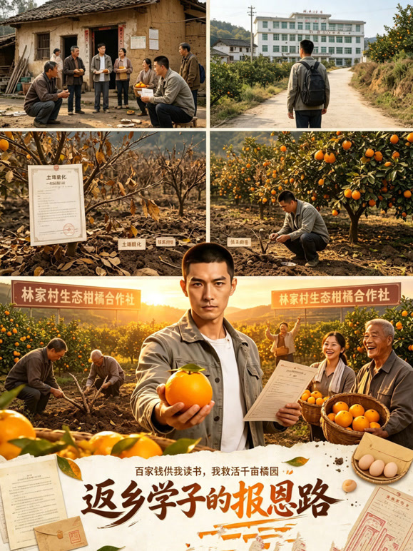 返乡学子的报恩路