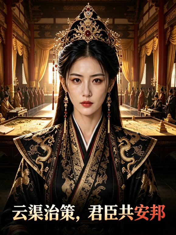 云渠治策，君臣共安邦