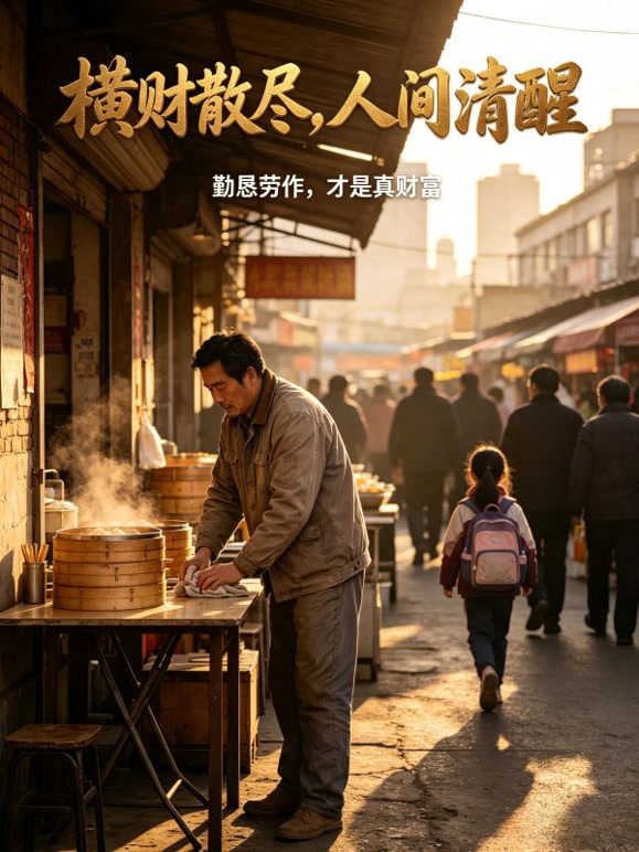 横财散尽，人间清醒