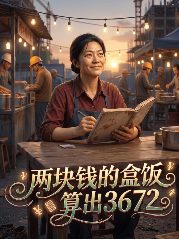 两块钱的盒饭，算出3672