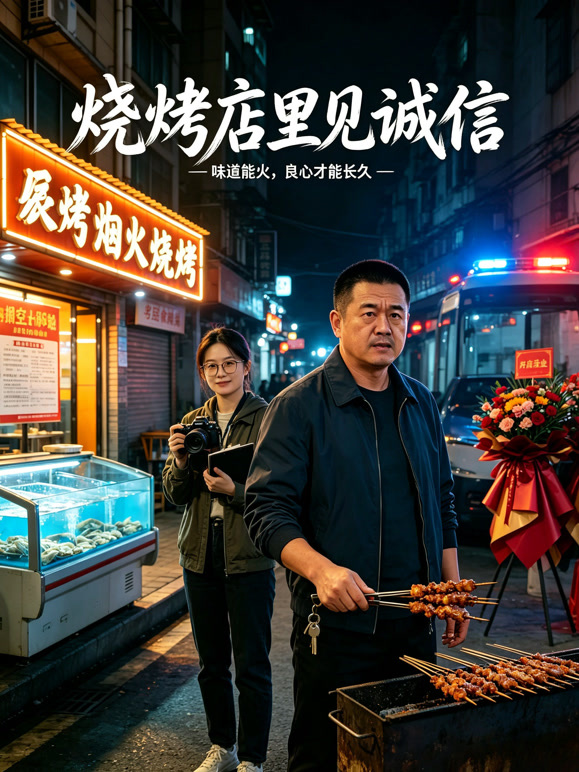 烧烤店里见诚信