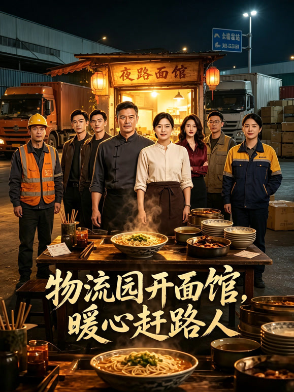物流园开面馆，暖心赶路人