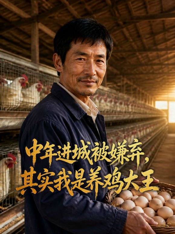 中年进城被嫌弃，其实我是养鸡大王