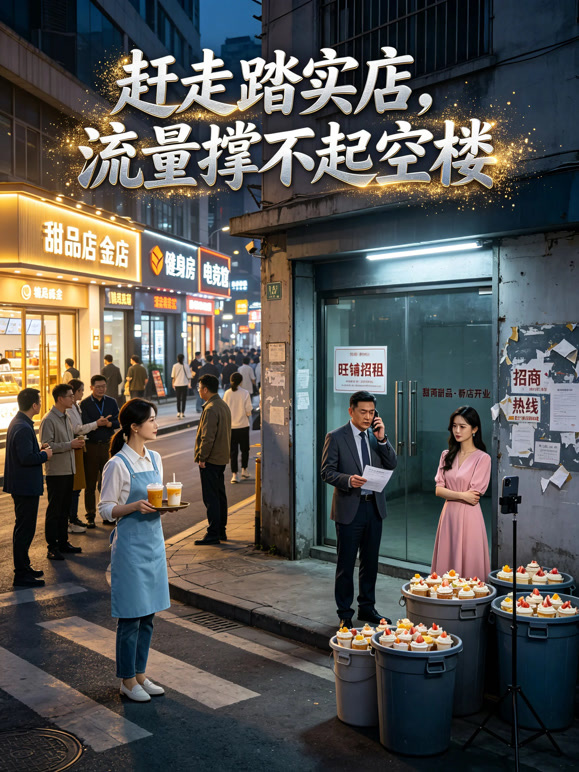 赶走踏实店，流量撑不起空楼