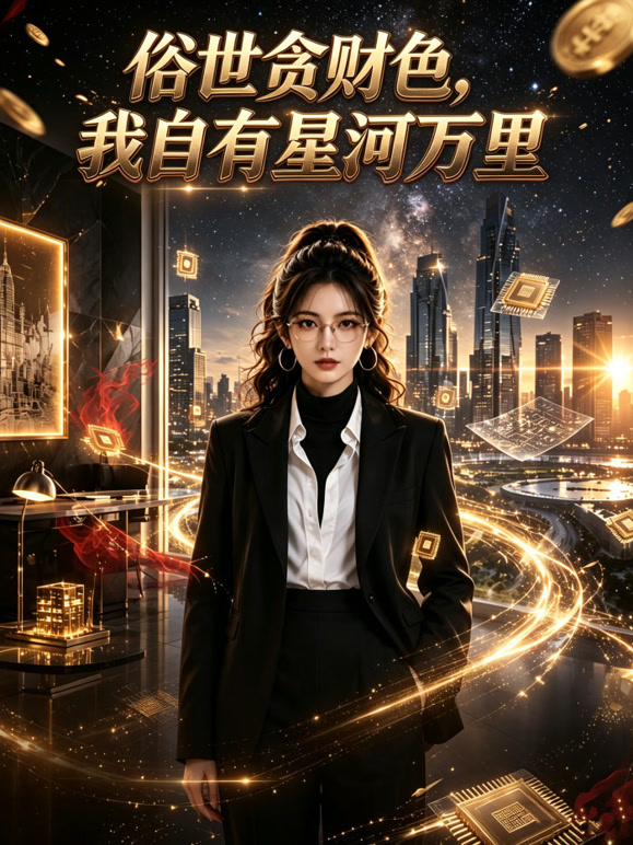 俗世贪财色，我自有星河万里