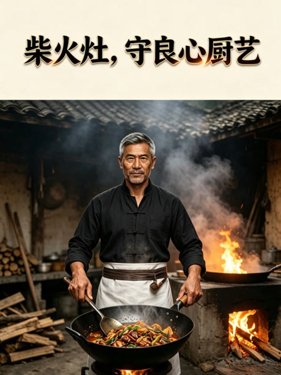 柴火灶，守良心厨艺