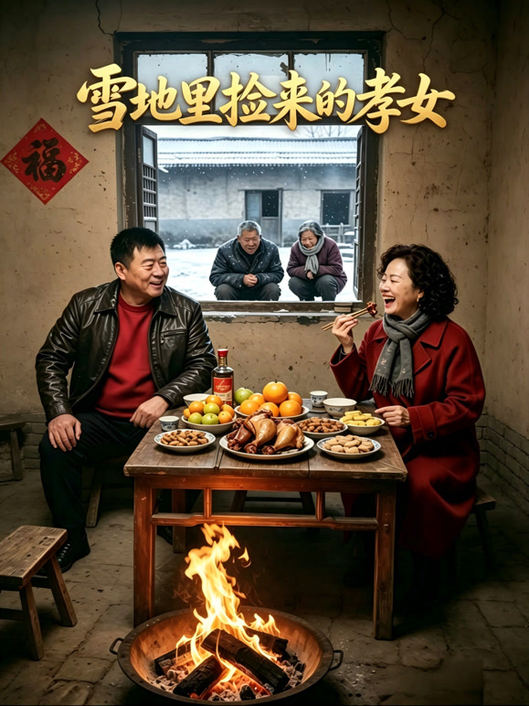 雪地里捡来的孝女