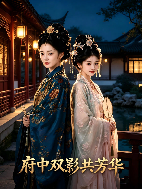 府中双影共芳华