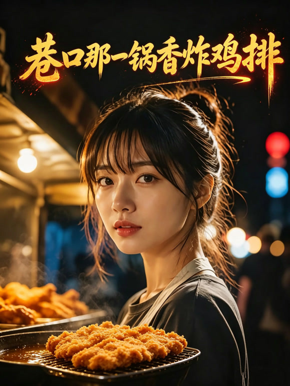巷口那一锅香炸鸡排