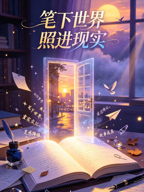 笔下世界照进现实