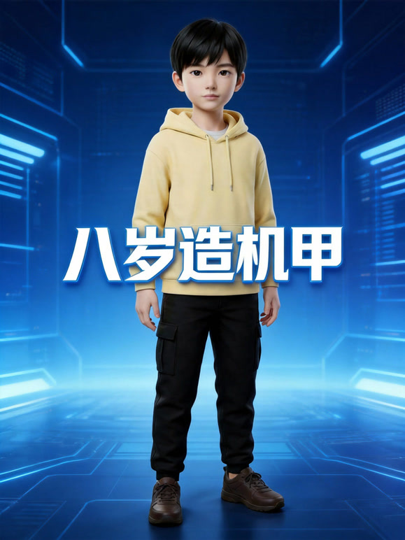 八岁造机甲