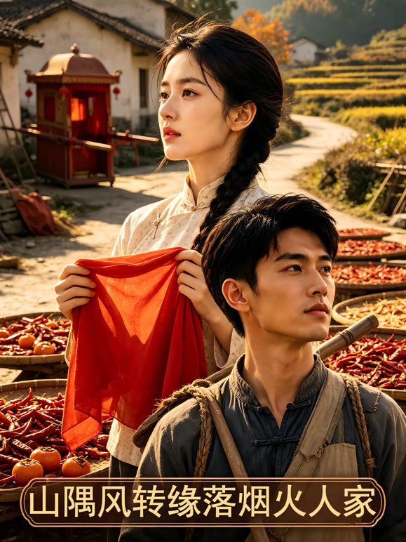 山隅风转缘落烟火人家