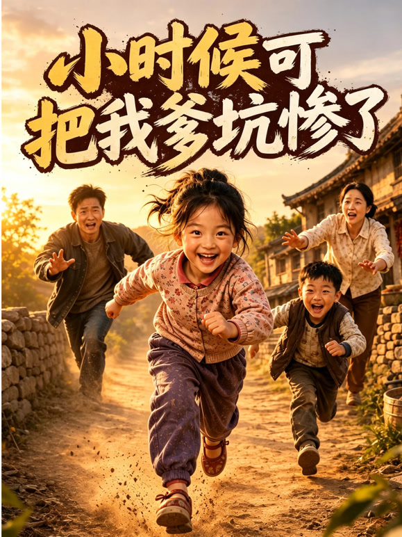 小时候可把我爹坑惨了