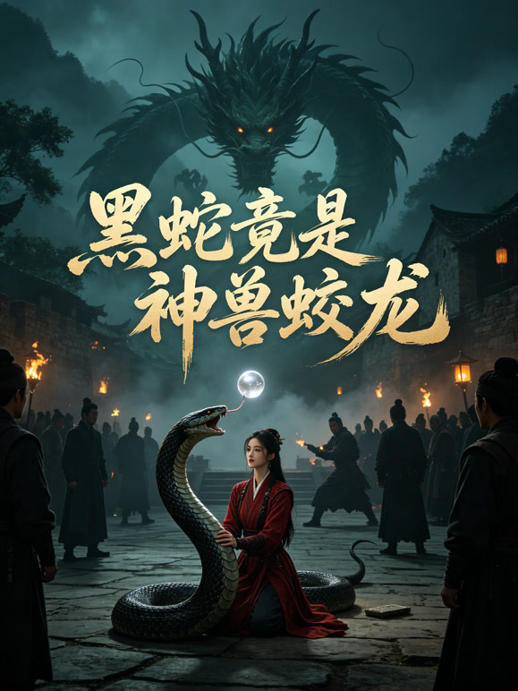 黑蛇竟是神兽蛟龙