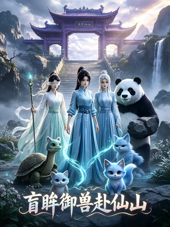 盲眸御兽赴仙山