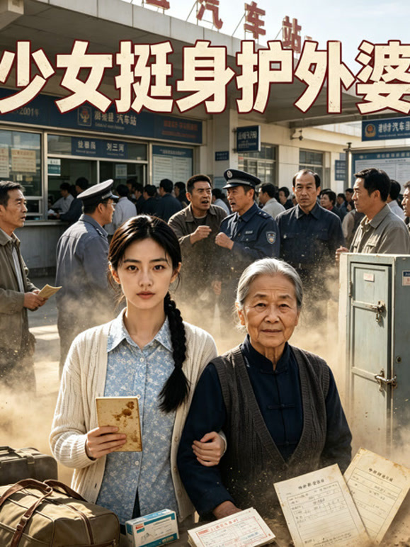 少女挺身护外婆