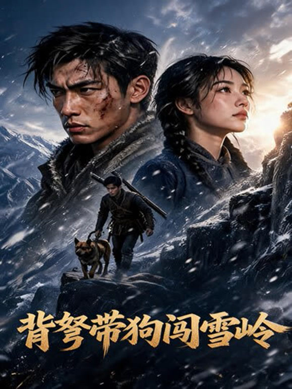 背弩带狗闯雪岭
