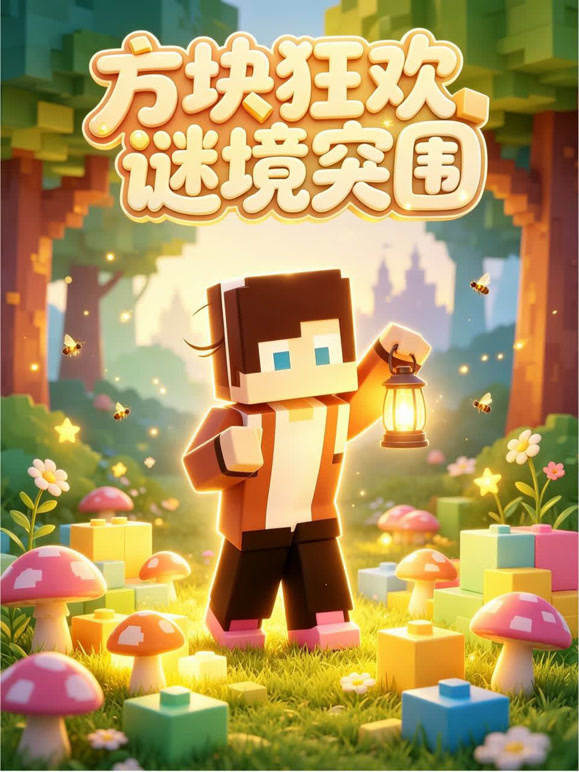 方块狂欢谜境突围