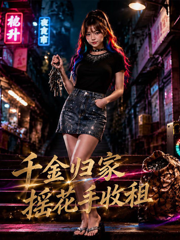 千金归家，摇花手收租