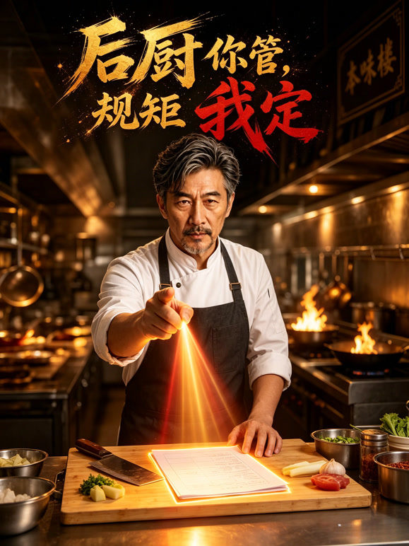 后厨你管，规矩我定