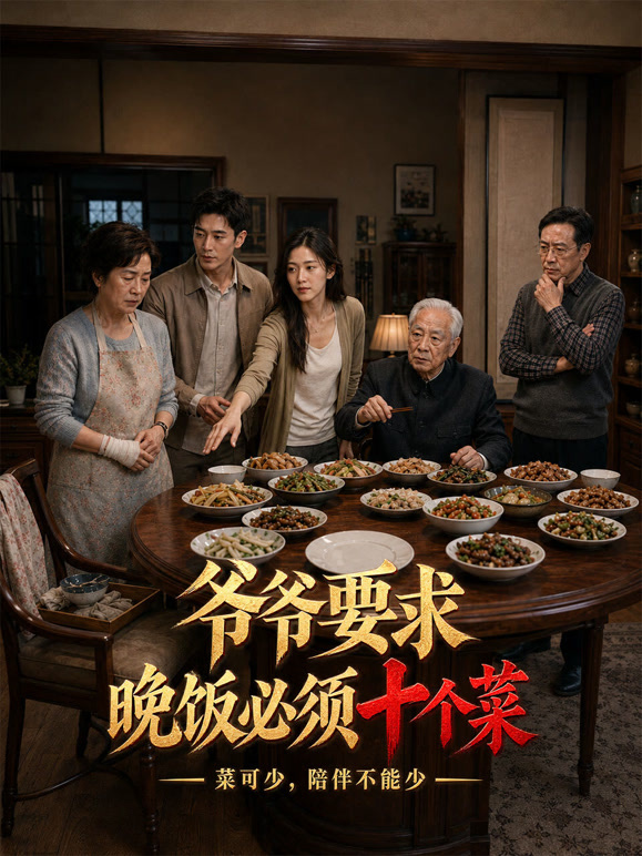 爷爷要求晚饭必须十个菜
