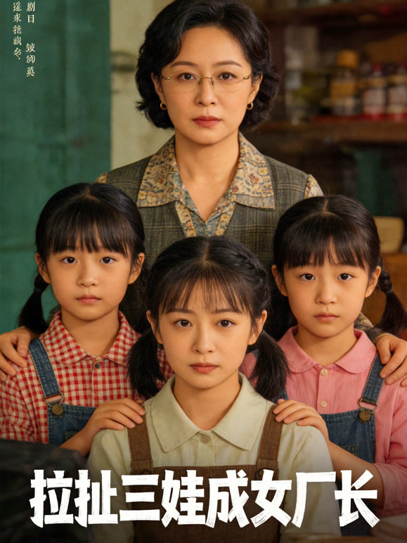拉扯三娃成女厂长