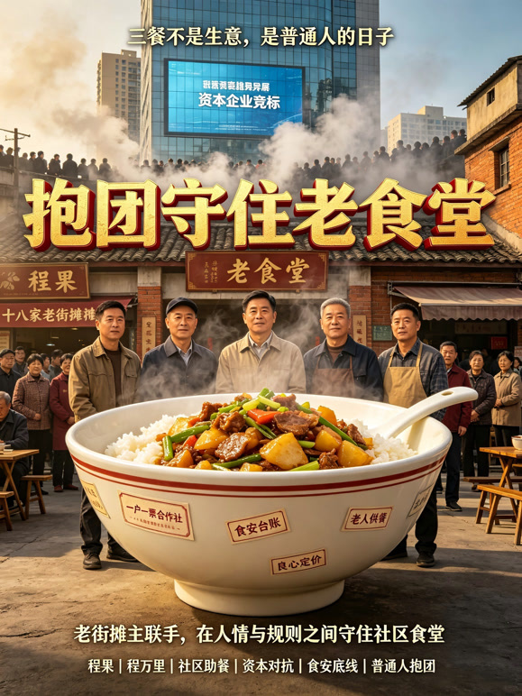 抱团守住老食堂