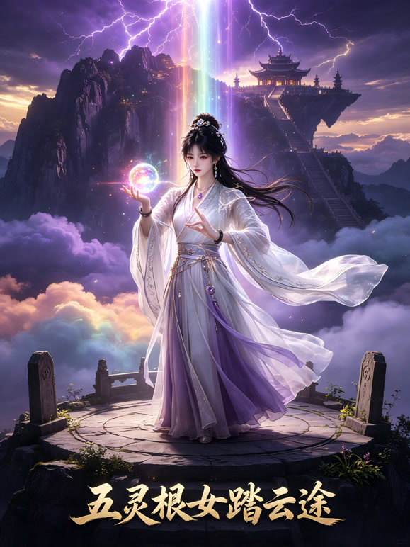 五灵根女踏云途