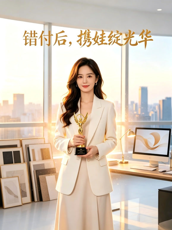 错付后，携娃绽光华