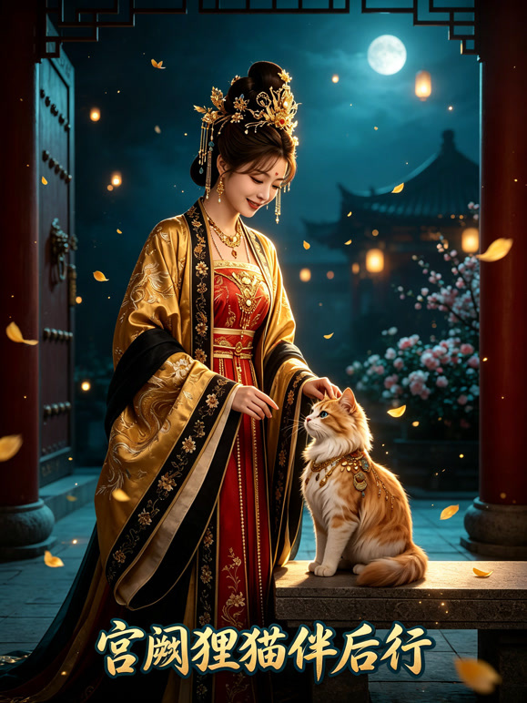 宫阙狸猫伴后行