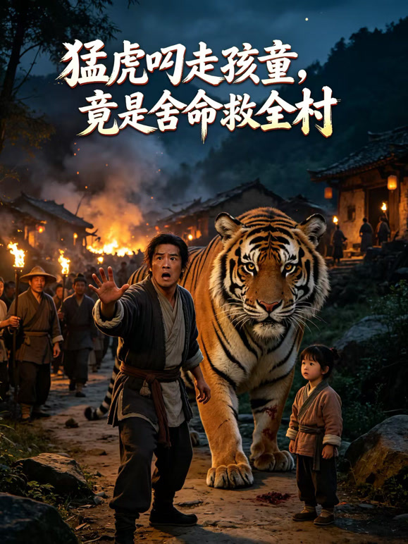 猛虎叼走孩童，竟是舍命救全村