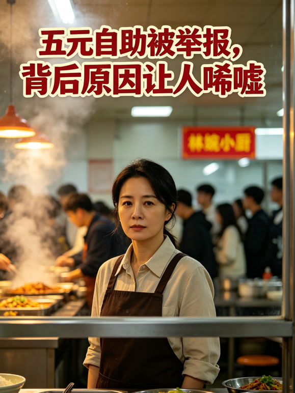 五元自助被举报，背后原因让人唏嘘