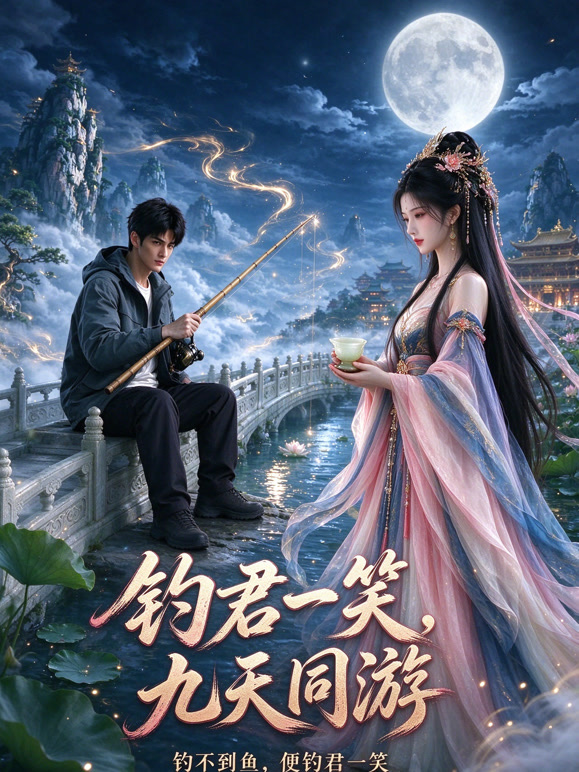 钓君一笑，九天同游