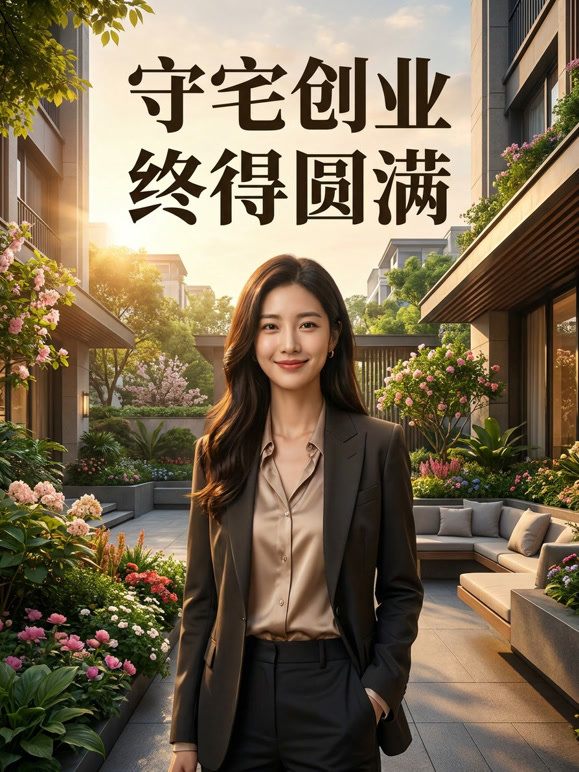 守宅创业终得圆满