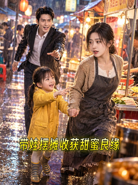 带娃摆摊收获甜蜜良缘