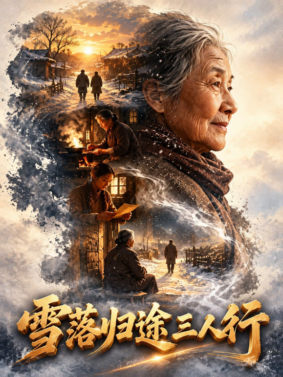 雪落归途三人行
