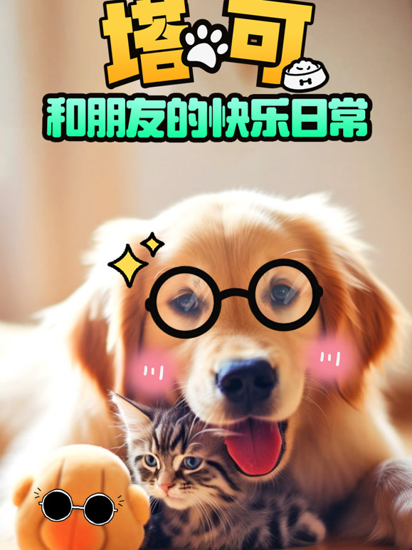 塔可和朋友的快乐日常