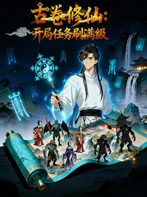 古卷修仙：开局任务刷满级 动态漫画