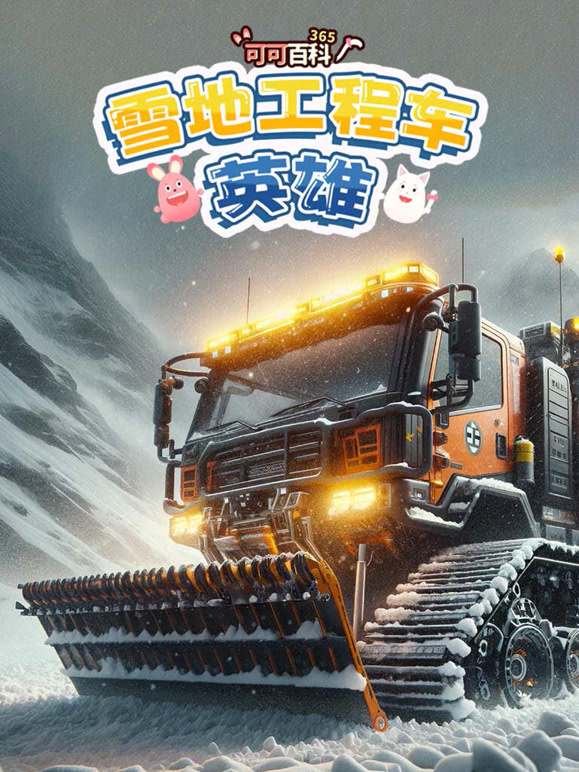 可可百科365 雪地工程车英雄