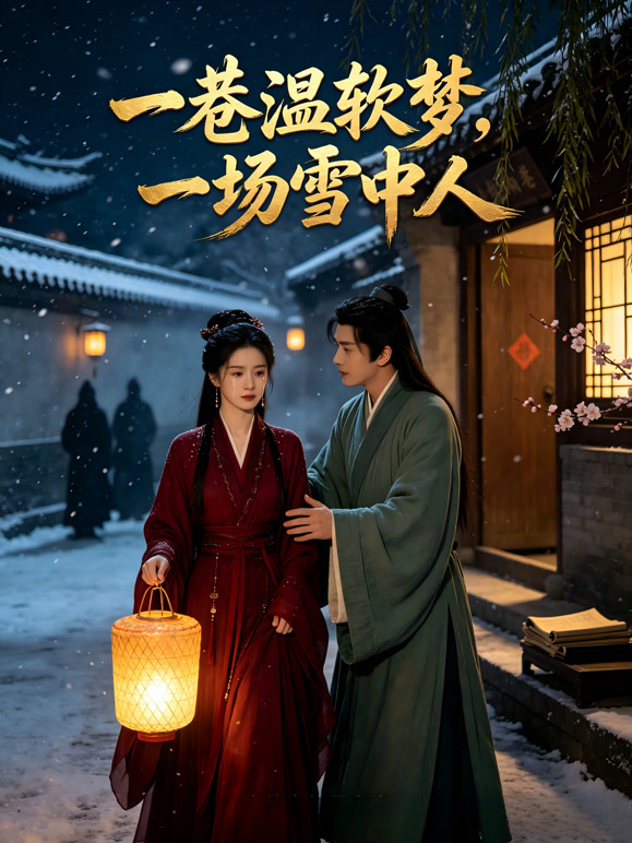 一巷温软梦，一场雪中人